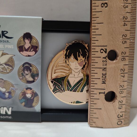 Avatar The Last Airbender Zuko Y181 Enamel Pin Uncommon FigPin Mini Badge - Picture 3 of 4